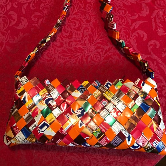 Handbags - Vintage Gum Candy Wrapper Purse Multi Colored